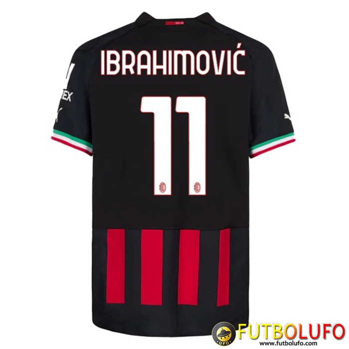 Camisetas De Futbol AC Milan (IBRAHIMOVIĆ #11) 2022/23 Primera