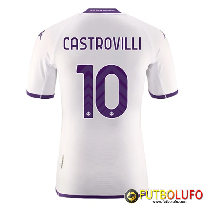 Camisetas De Futbol ACF Fiorentina (CASTROVILLI #10) 2022/23 Segunda