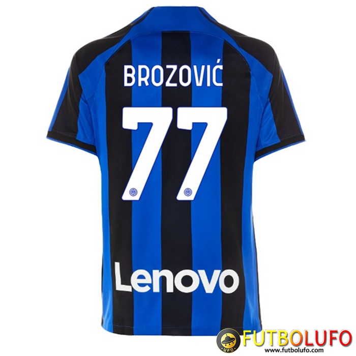 Camisetas De Futbol Inter Milan (BROZOVIĆ #77) 2022/23 Primera