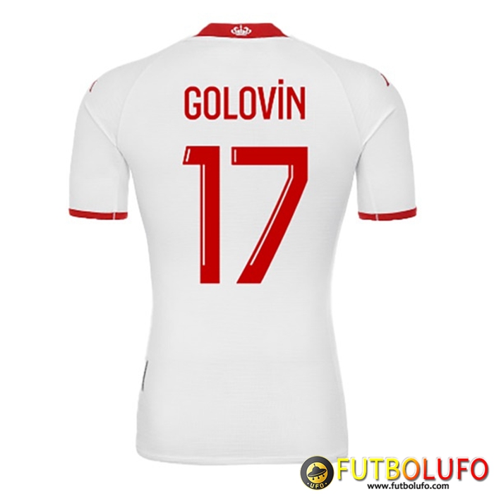 Camisetas De Futbol AS Monaco (GOLOVIN #17) 2022/23 Primera