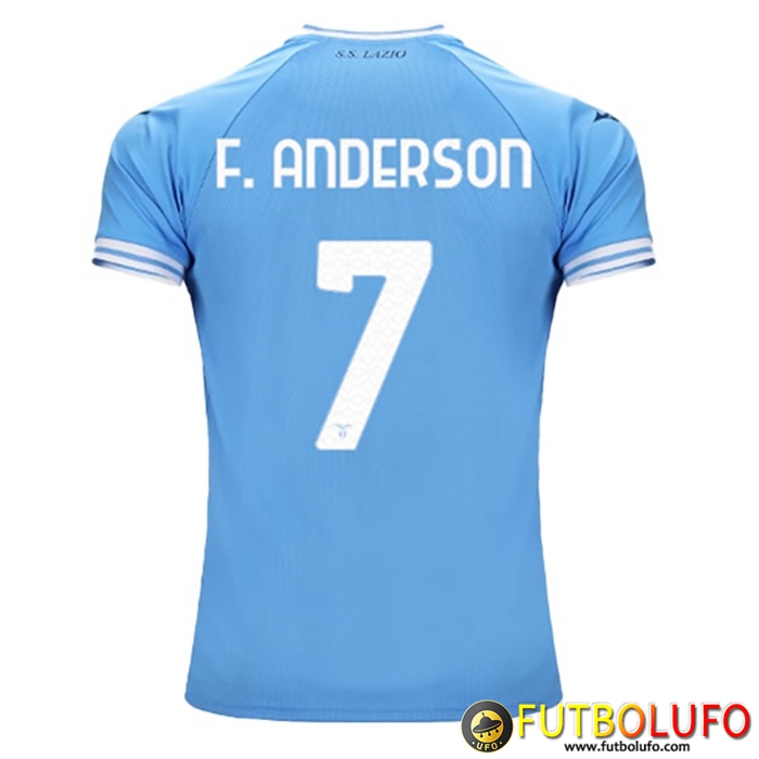 Camisetas De Futbol SS Lazio (F.ANDERSON #7) 2022/23 Primera