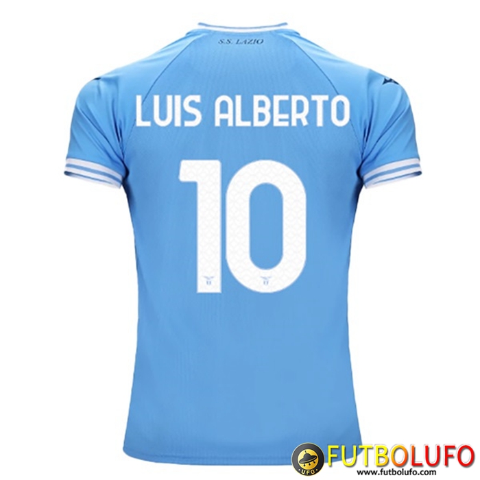 Camisetas De Futbol SS Lazio (LUIS ALBERTO #10) 2022/23 Primera