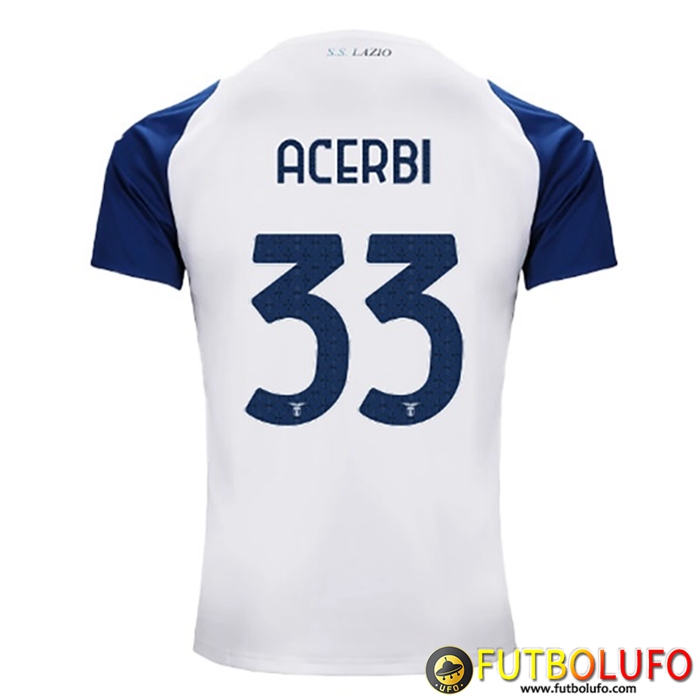 Camisetas De Futbol SS Lazio (ACERBI #33) 2022/23 Tercera