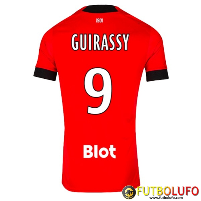 Camisetas De Futbol Stade Rennais (GUIRASSY #9) 2022/23 Primera
