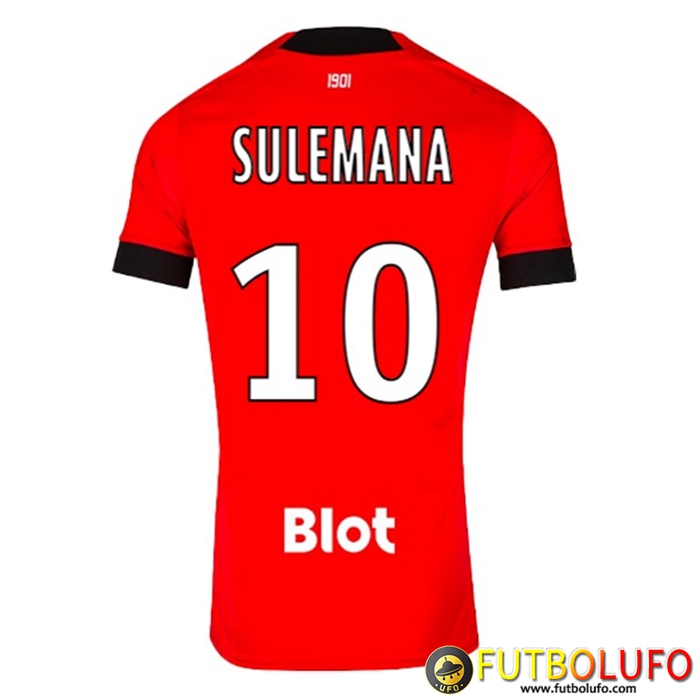 Camisetas De Futbol Stade Rennais (SULEMANA #10) 2022/23 Primera