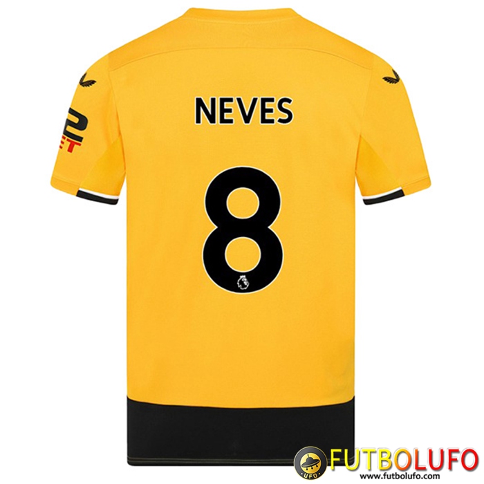 Camisetas De Futbol Wolves (NEVES #8) 2022/23 Primera