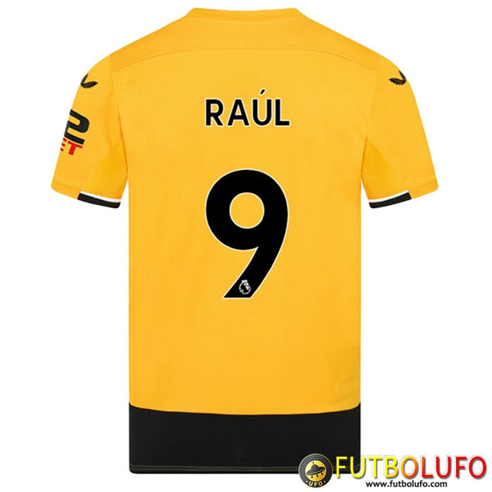 Camisetas De Futbol Wolves (RAÚL #9) 2022/23 Primera