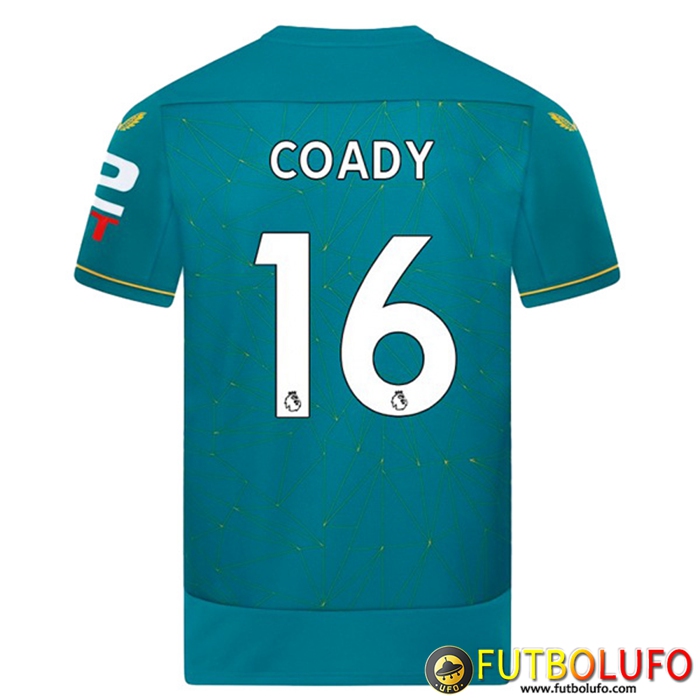 Camisetas De Futbol Wolves (COADY #16) 2022/23 Segunda