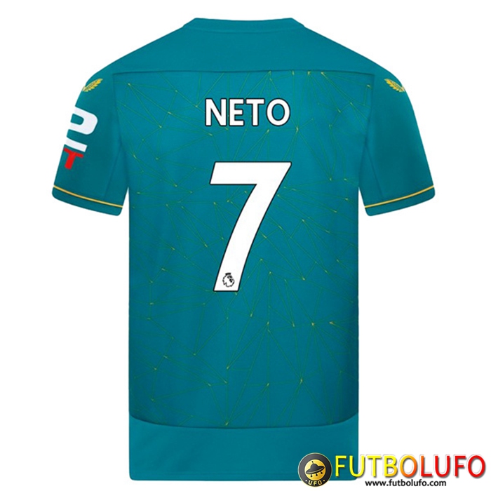Camisetas De Futbol Wolves (NETO #7) 2022/23 Segunda