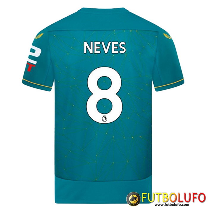 Camisetas De Futbol Wolves (NEVES #8) 2022/23 Segunda