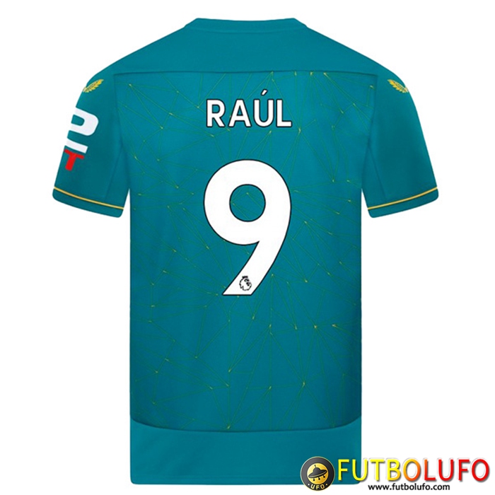 Camisetas De Futbol Wolves (RAÚL #9) 2022/23 Segunda