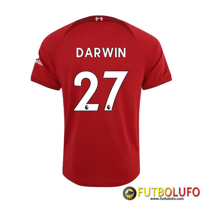 Camisetas De Futbol Liverpool (DARWIN #27) 2022/23 Primera