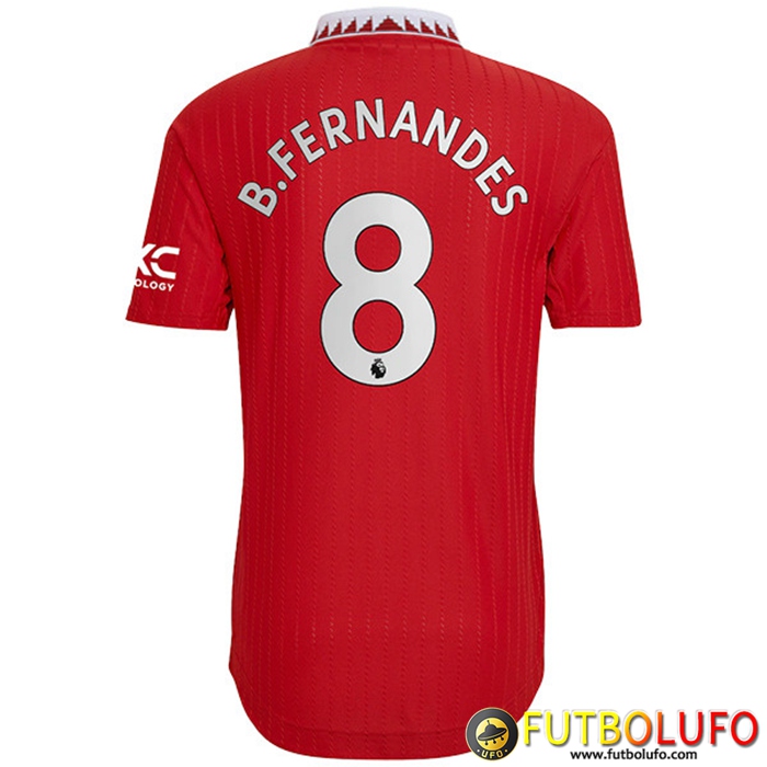 Camisetas De Futbol Manchester United (B. FERNANDES #8) 2022/23 Primera