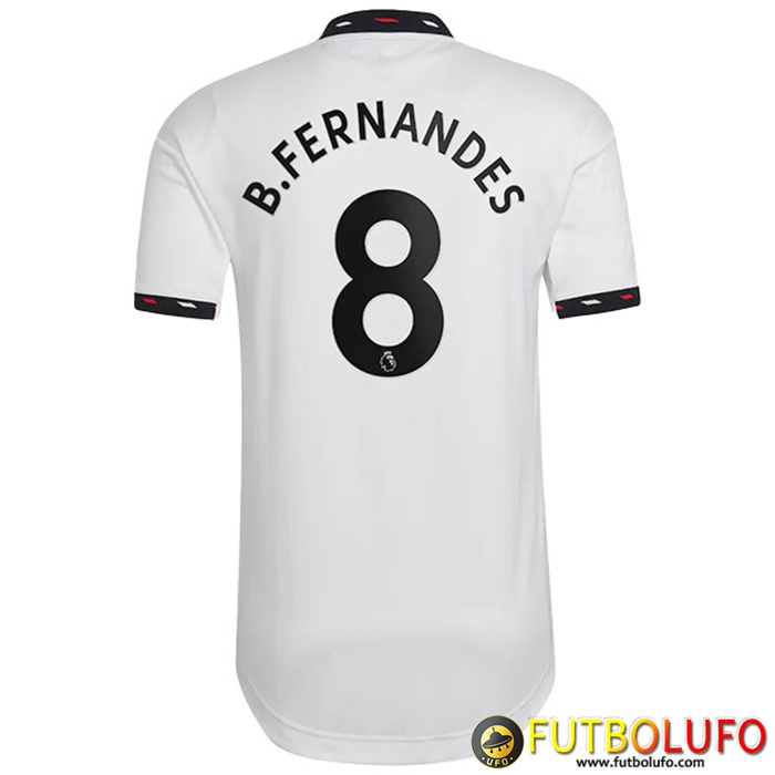 Camisetas De Futbol Manchester United (B. FERNANDES #8) 2022/23 Segunda