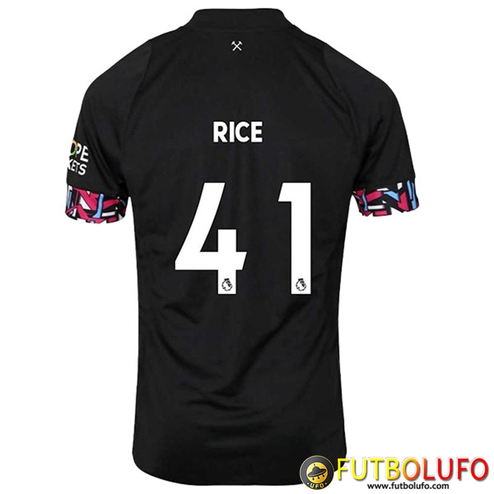 Camisetas De Futbol West Ham (RICE #41) 2022/23 Segunda