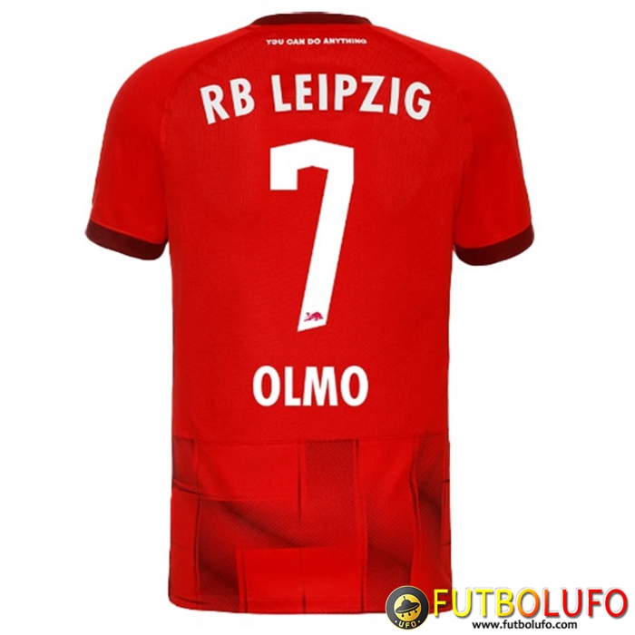 Camisetas De Futbol RB Leipzig (OLMO #7) 2022/23 Segunda