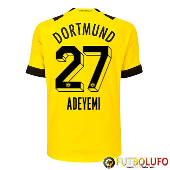 Camisetas De Futbol Dortmund BVB (ADEYEMI #27) 2022/23 Primera