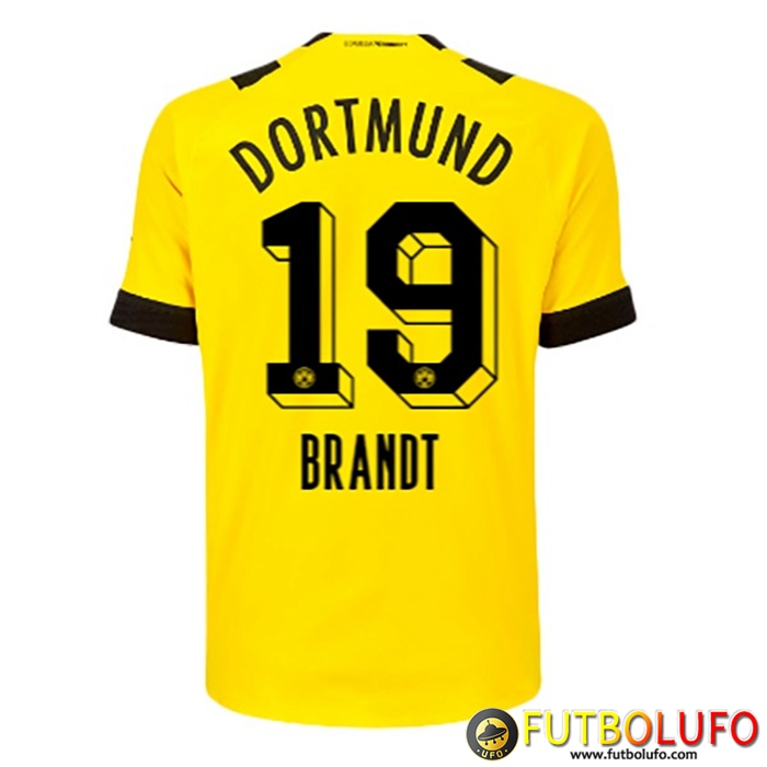 Camisetas De Futbol Dortmund BVB (BRANDT #19) 2022/23 Primera