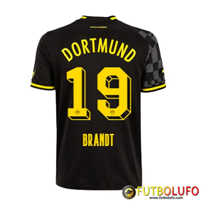 Camisetas De Futbol Dortmund BVB (BRANDT #19) 2022/23 Segunda