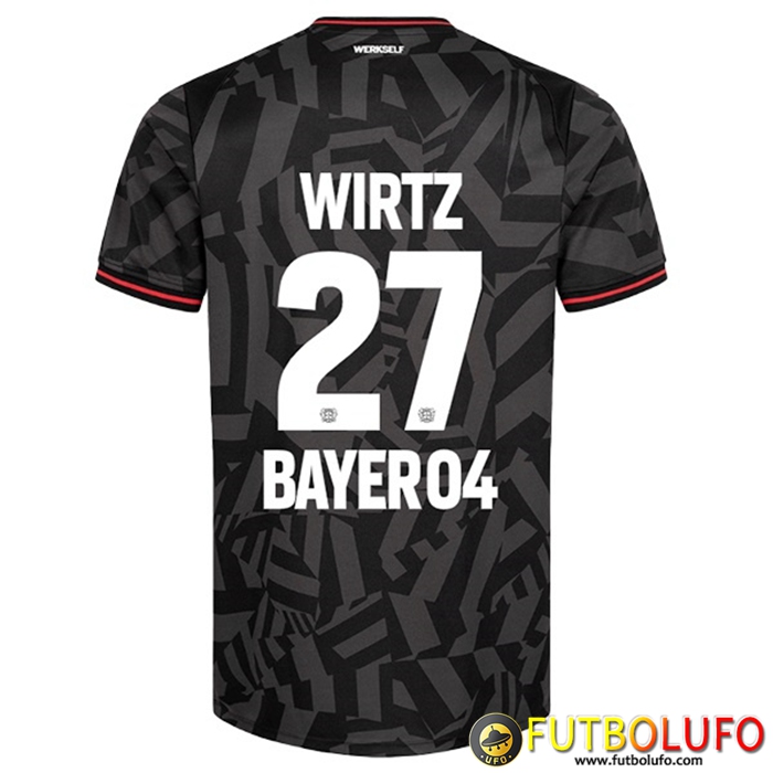 Camisetas De Futbol Leverkusen (WIRTZ #27) 2022/23 Segunda