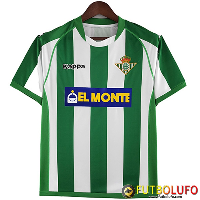 Camisetas De Futbol Real Betis Retro Primera 2001/2002