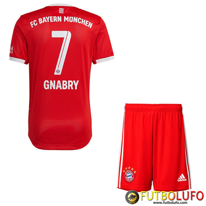 Camisetas De Futbol Bayern Munich (GNABRY #7) Ninos Primera 2022/23