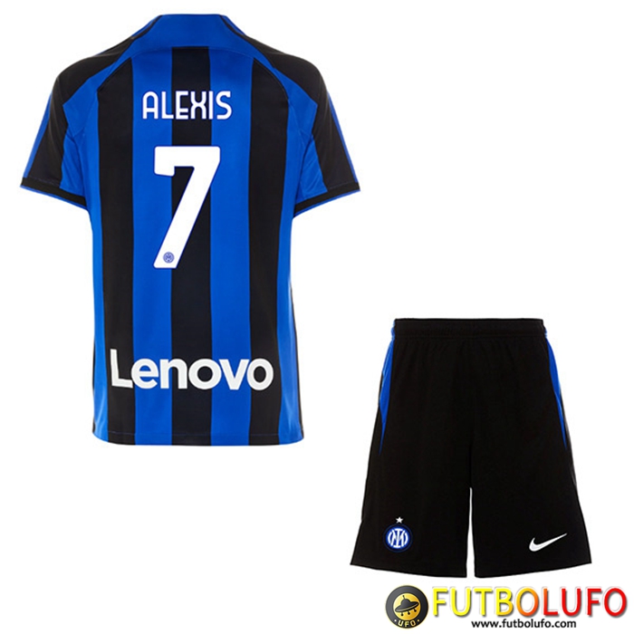 Camisetas De Futbol Inter Milan (ALEXIS #7) Ninos Primera 2022/23