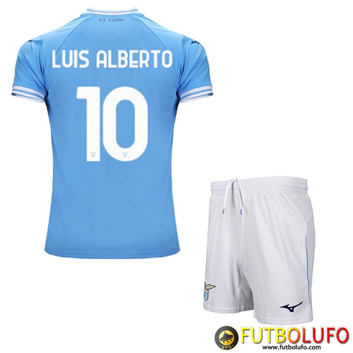 Camisetas De Futbol SS Lazio (LUIS ALBERTO #10) Ninos Primera 2022/23