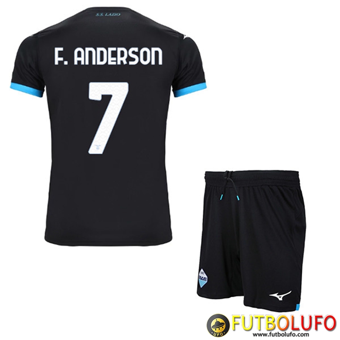 Camisetas De Futbol SS Lazio (F.ANDERSON #7) Ninos Segunda 2022/23
