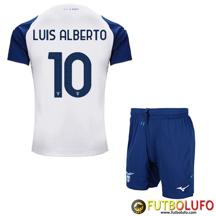 Camisetas De Futbol SS Lazio (LUIS ALBERTO #10) Ninos Tercera 2022/23