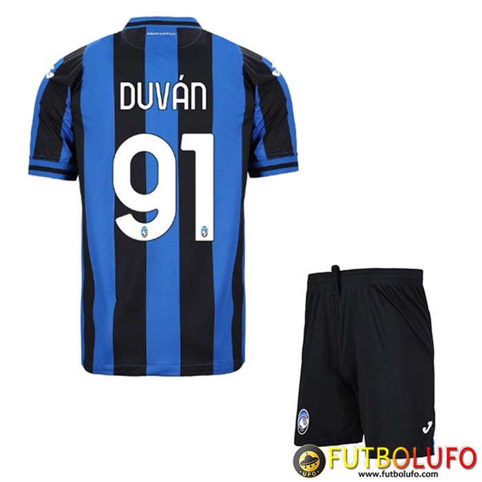 Camisetas De Futbol Atalanta (DUVÁN #91) Ninos Primera 2022/23