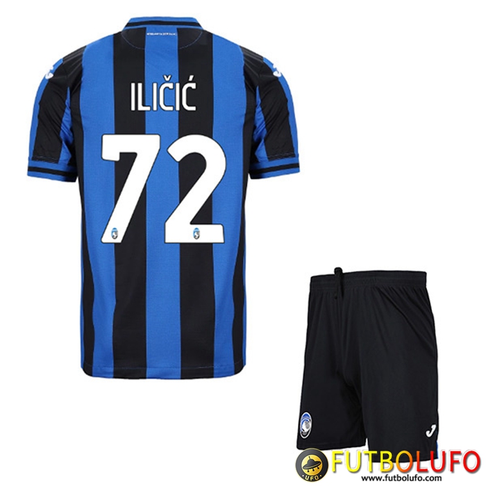 Camisetas De Futbol Atalanta (ILIČIĆ #72) Ninos Primera 2022/23