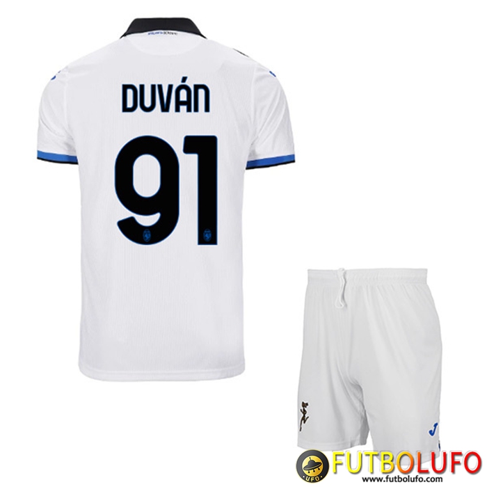 Camisetas De Futbol Atalanta (DUVÁN #91) Ninos Segunda 2022/23