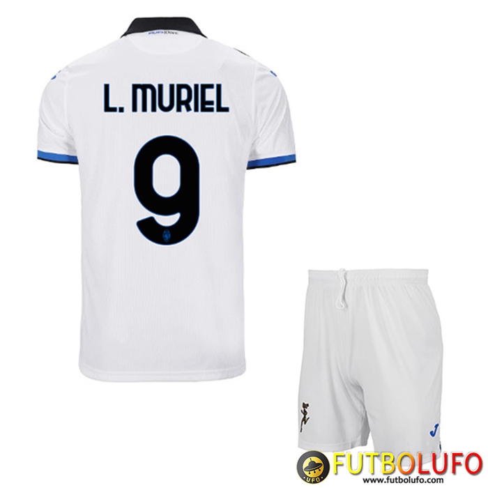Camisetas De Futbol Atalanta (L.MURIEL #9) Ninos Segunda 2022/23