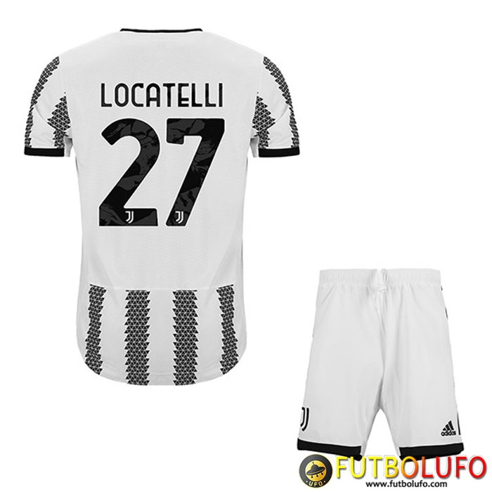 Camisetas De Futbol Juventus (LOCATELLI #27) Ninos Primera 2022/23