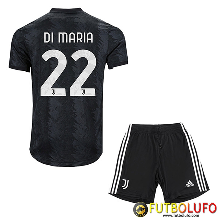 Camisetas De Futbol Juventus (DI MARIA #22) Ninos Segunda 2022/23