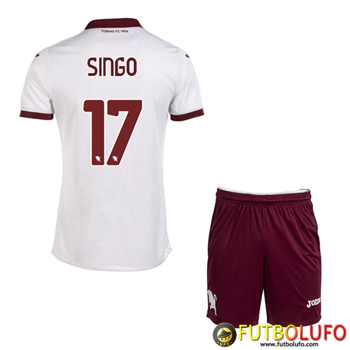 Camisetas De Futbol Torino (SINGO #17) Ninos Segunda 2022/23