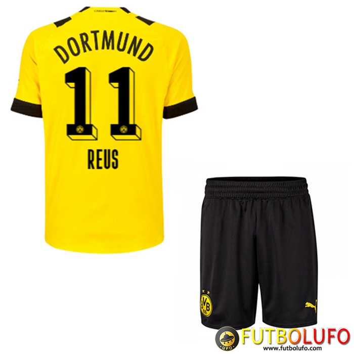 Camisetas De Futbol Dortmund BVB (REUS #11) Ninos Primera 2022/23