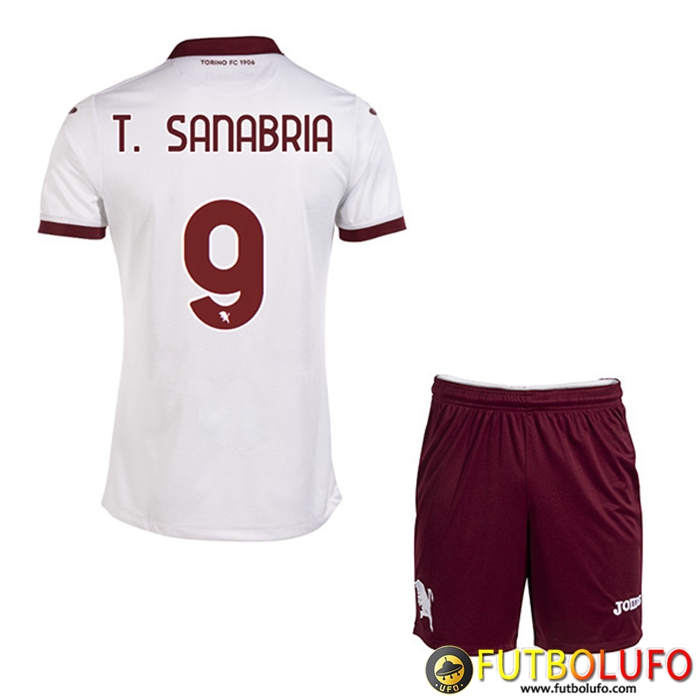Camisetas De Futbol Torino (T. SANABRIA #9) Ninos Segunda 2022/23