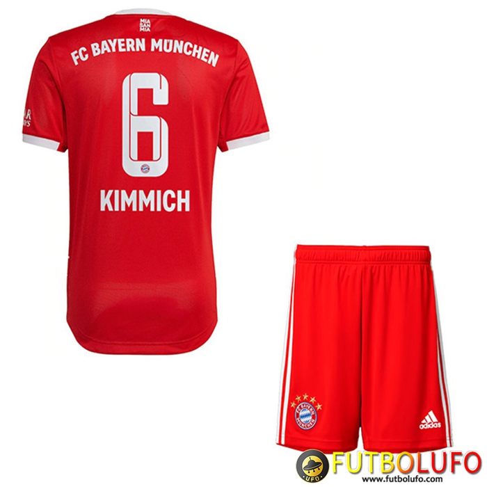 Camisetas De Futbol Bayern Munich (KIMMICH #6) Ninos Primera 2022/23