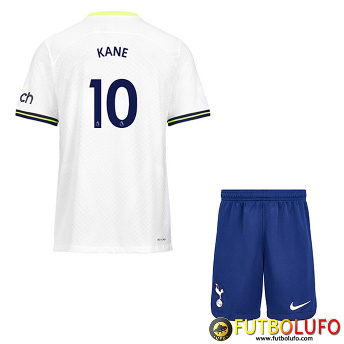 Camisetas De Futbol Tottenham Hotspur (KANE #10) Ninos Primera 2022/23