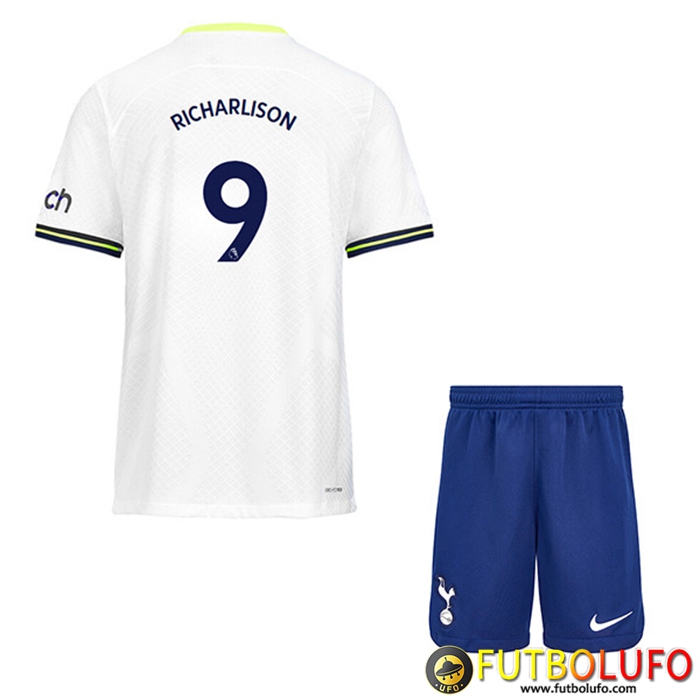 Camisetas De Futbol Tottenham Hotspur (RICHARLISON #9) Ninos Primera 2022/23