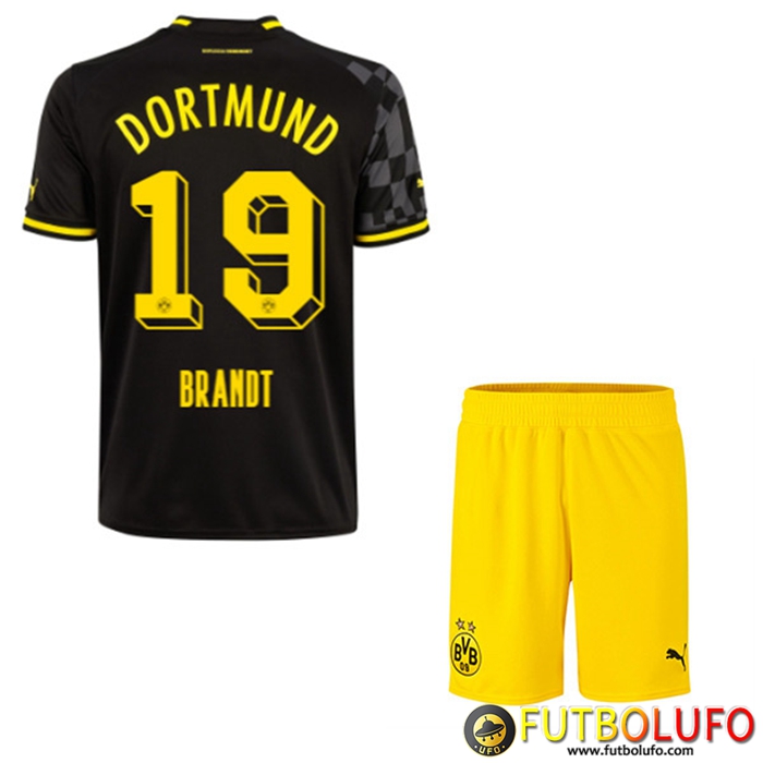 Camisetas De Futbol Dortmund BVB (BRANDT #19) Ninos Segunda 2022/23