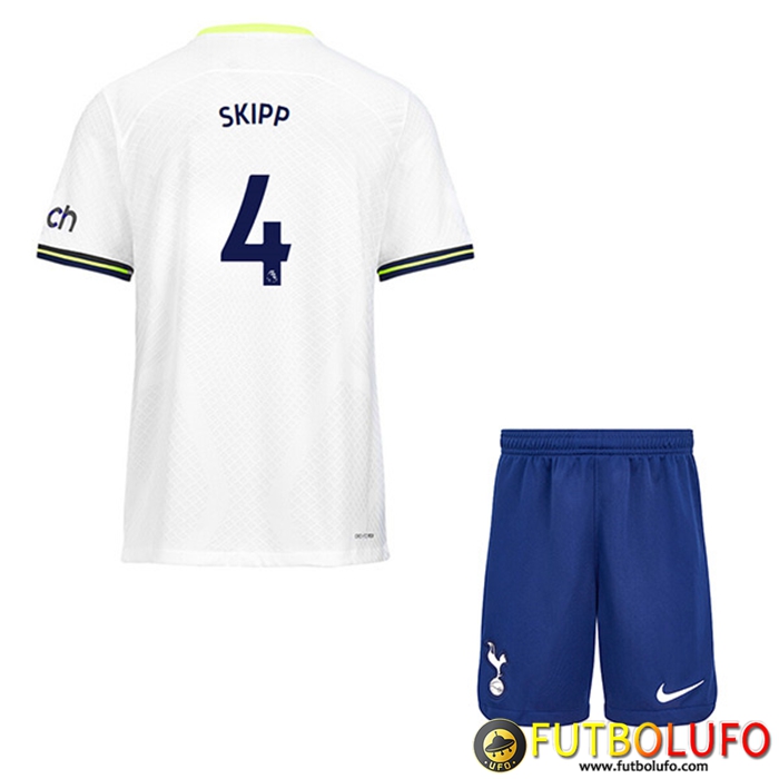 Camisetas De Futbol Tottenham Hotspur (SKIPP #4) Ninos Primera 2022/23