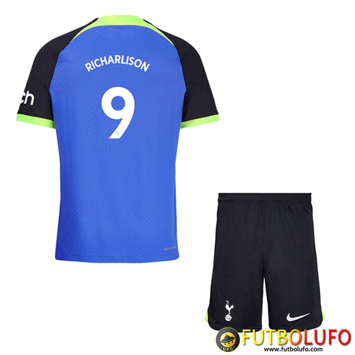Camisetas De Futbol Tottenham Hotspur (RICHARLISON #9) Ninos Segunda 2022/23