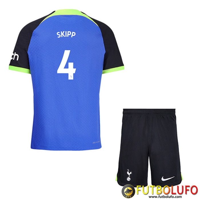 Camisetas De Futbol Tottenham Hotspur (SKIPP #4) Ninos Segunda 2022/23