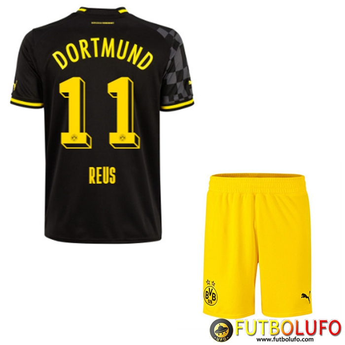 Camisetas De Futbol Dortmund BVB (REUS #11) Ninos Segunda 2022/23