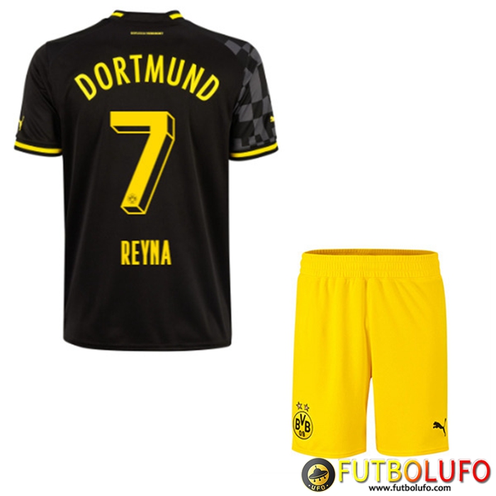 Camisetas De Futbol Dortmund BVB (REYNA #7) Ninos Segunda 2022/23