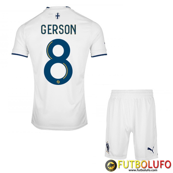 Camisetas De Futbol Marsella (GERSON #8) Ninos Primera 2022/23