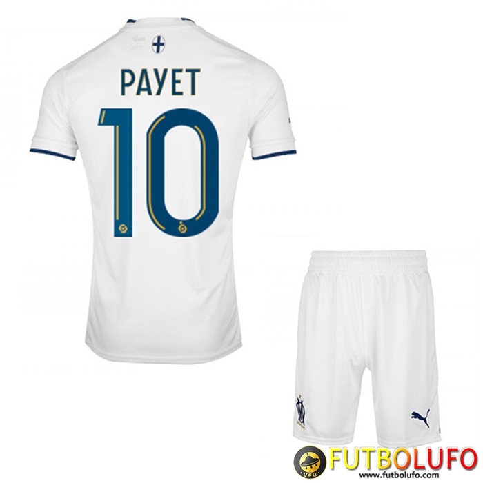 Camisetas De Futbol Marsella (PAYET #10) Ninos Primera 2022/23
